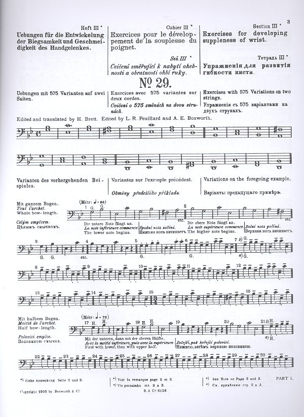 Schule der Bogentechnik op.2,3