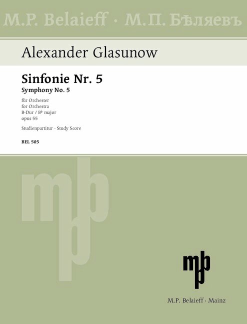 Sinfonie B-Dur Nr.5 op.55