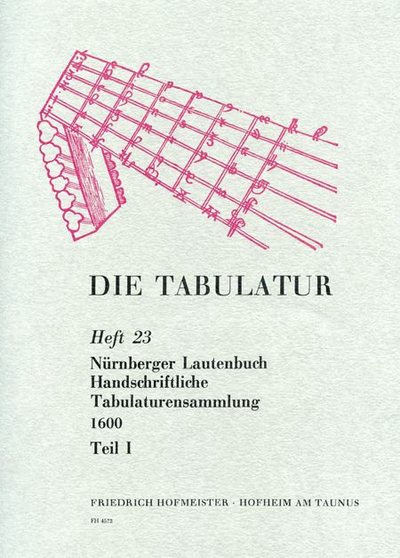 Nürnberger Lautenbuch Band 1