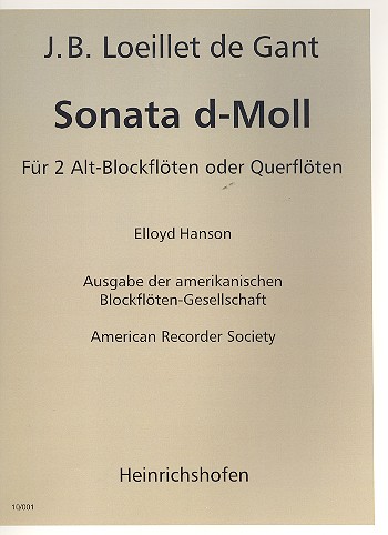 Sonate d-Moll