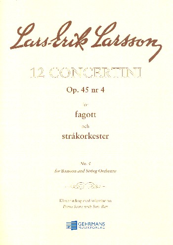Concertino op.45,4 