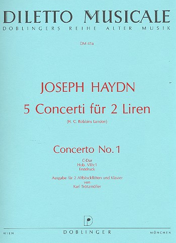 Konzert C-Dur Nr.1 Hob.VIIh:1
