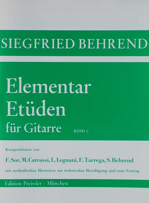 Elementar-Etüden Band 2
