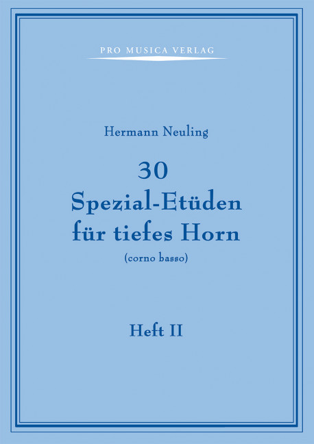 30 Spezial-Etüden Band 2