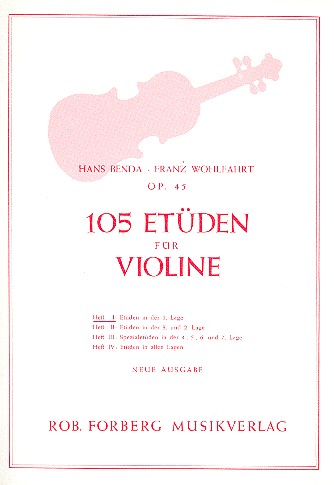 105 Etüden op.45 Band 1 (Nr.1-36)