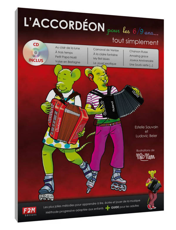L'Accordéon pour les 6/9 ans tout simplement (+CD)