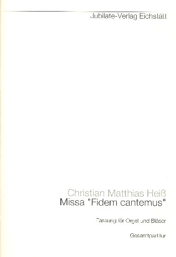 Missa "Fidem cantemus"