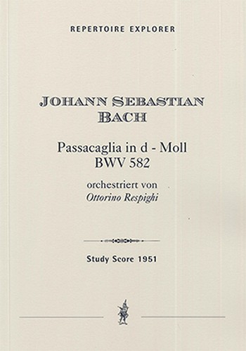 Passacaglia d-Moll BWV582