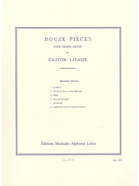 12 pièces vol.2 (nos.7-12) pour