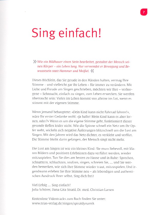 Einfach singen Die Stimme im Chor entwickeln