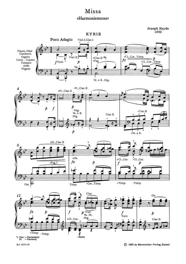 Missa B-Dur Hob.XXII:14
