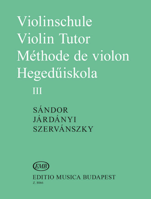 Violinschule Band 3 (dt/en)