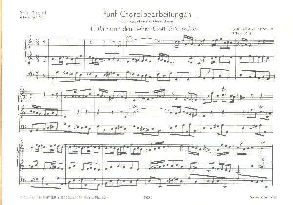 5 Choralbearbeitungen