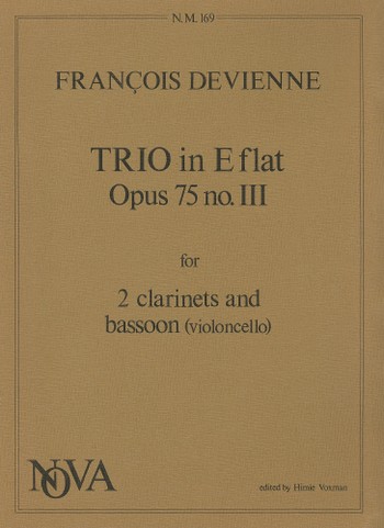 Trio E flat major op.75,3 for