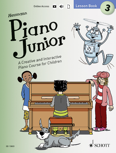 Piano junior - Lesson Book vol.3 (+Online Audio Download)