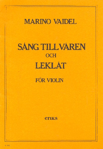 Sang till varen och Leklat