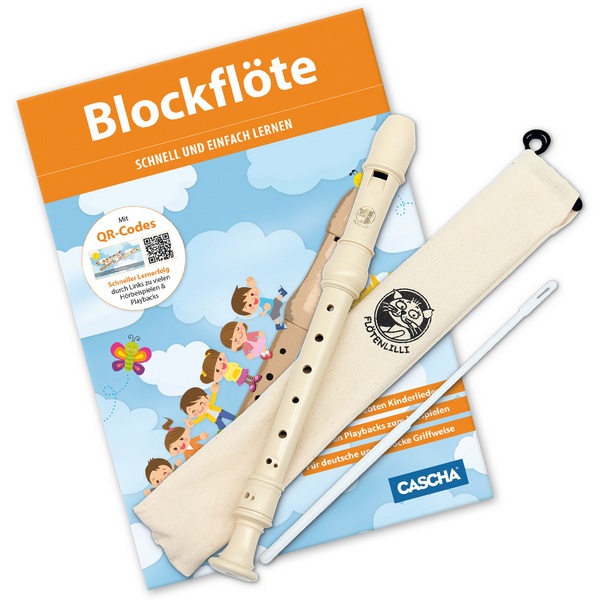 Blockflöten-Set (Buch +Audio Online +Instrument)