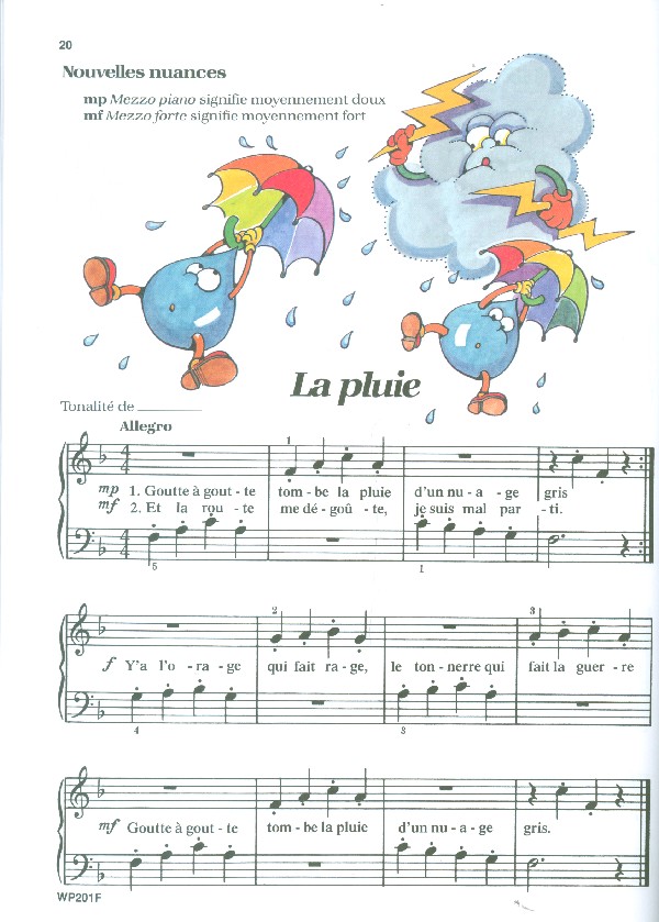Méthode de piano Bastien - niveau 1