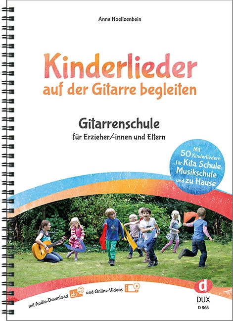 Kinderlieder auf der Gitarre begleiten (+Online Audio)