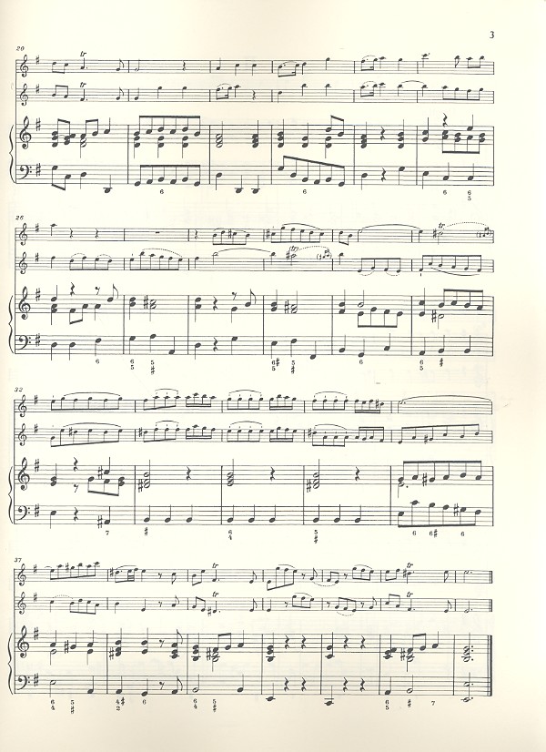 Triosonate Nr. 1 e-Moll