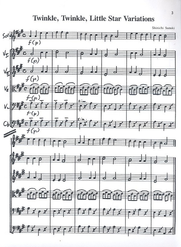 Suzuki Violin School Orchestra