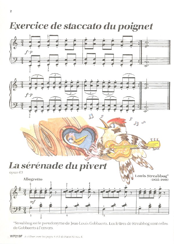 Méthode de piano Bastien - technique niveau 4