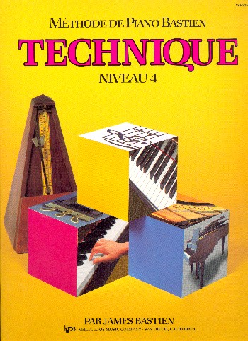 Méthode de piano Bastien - technique niveau 4