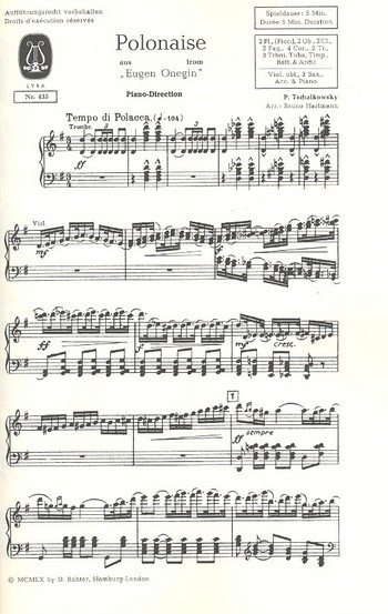 Polonaise aus Eugen Onegin