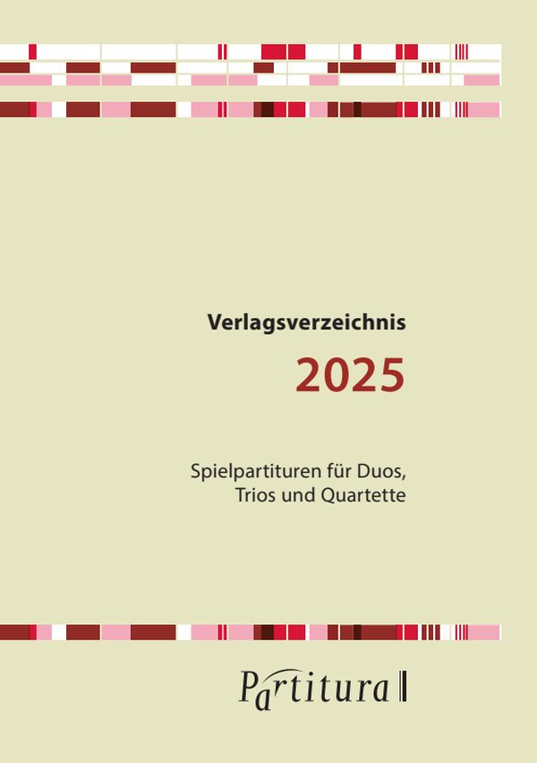 Partitura Katalog 2025
