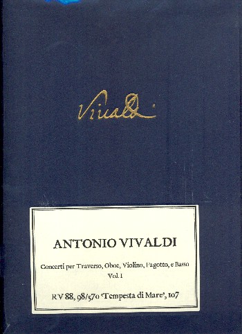 Concerti Vol I RV88, 98/570 Tempesta di mare, 107