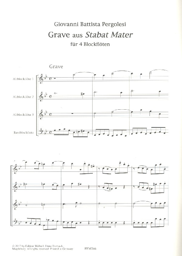 Grave aus dem Stabat mater