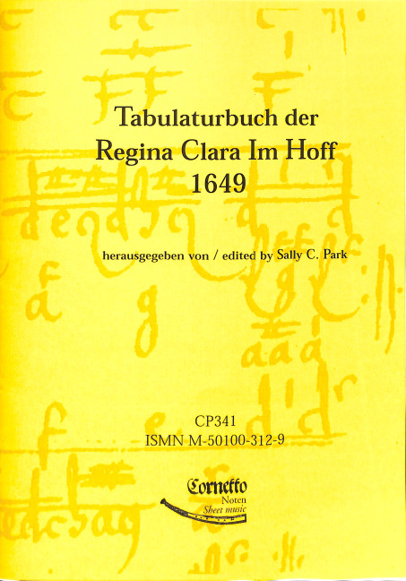 Tabulaturbuch der Regina Clara Im Hoff (1649)