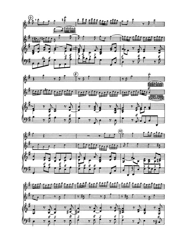 Triosonate e-Moll 