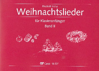 Weihnachtslieder für Klavier-Anfänger Band 2  