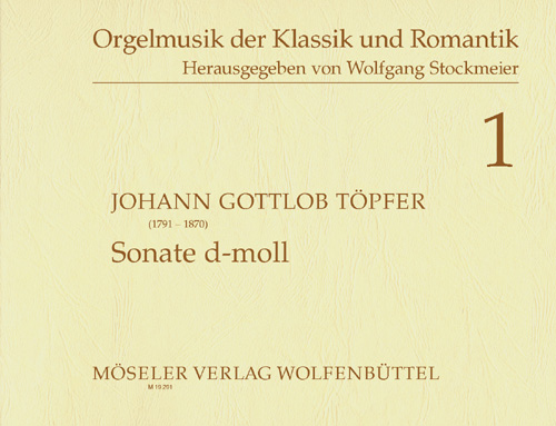 Sonate d-Moll für Orgel