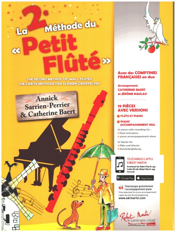 La 2e méthode du petit flûté (+Online Audio)