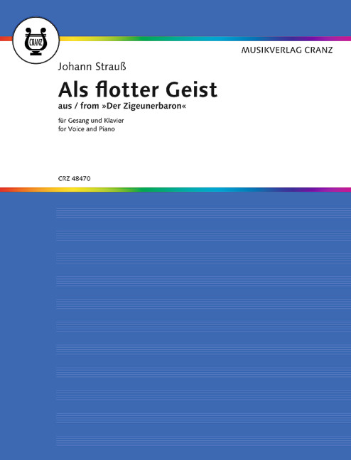 Als flotter Geist aus 'Der Zigeunerbaron'