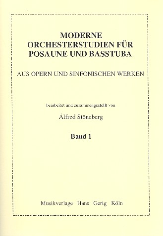 Moderne Orchesterstudien Band 1