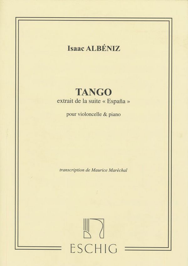 Tango op.165,2 extrait de la suite