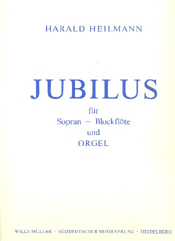 Jubilus für Sopranblockflöte