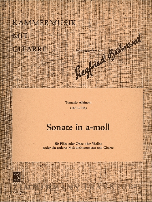 Sonate a-Moll