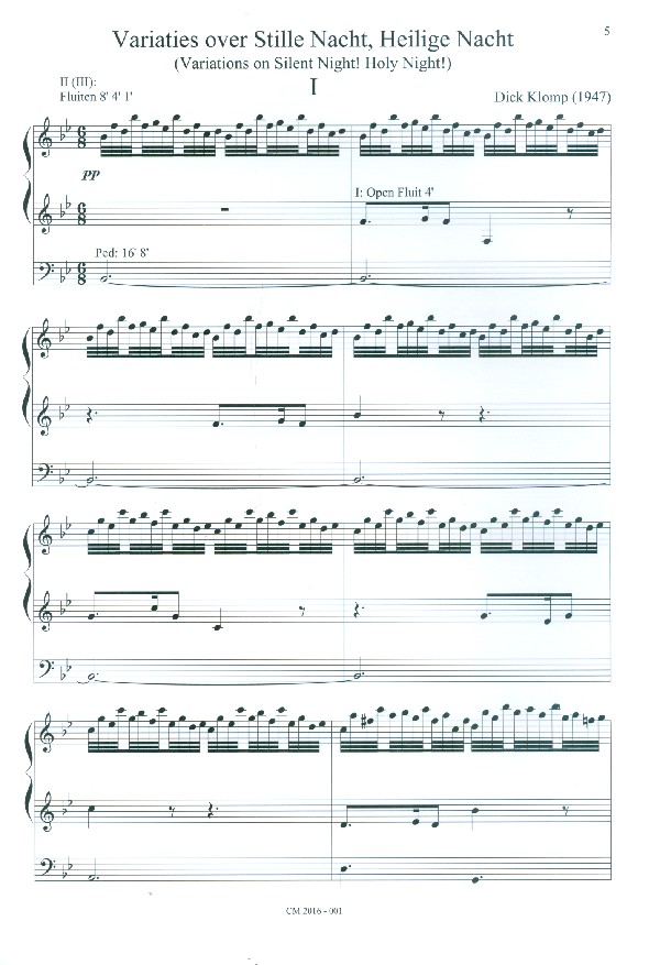 Variations on Silent Night! Holy Night!