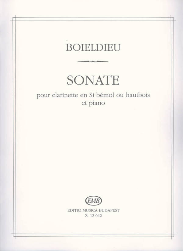 Sonata Trascrizione per clarinetto