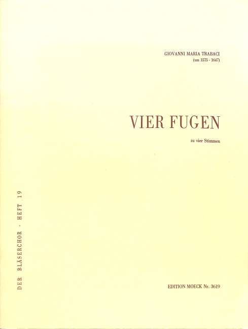 4 Fugen zu 4 Stimmen
