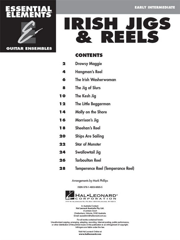 Irish Jigs and Reels: