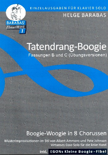 Tatendrang-Boogie (Übungsversionen):