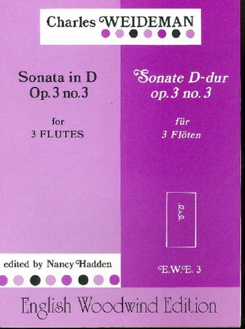 SONATE D-DUR OP.3,3