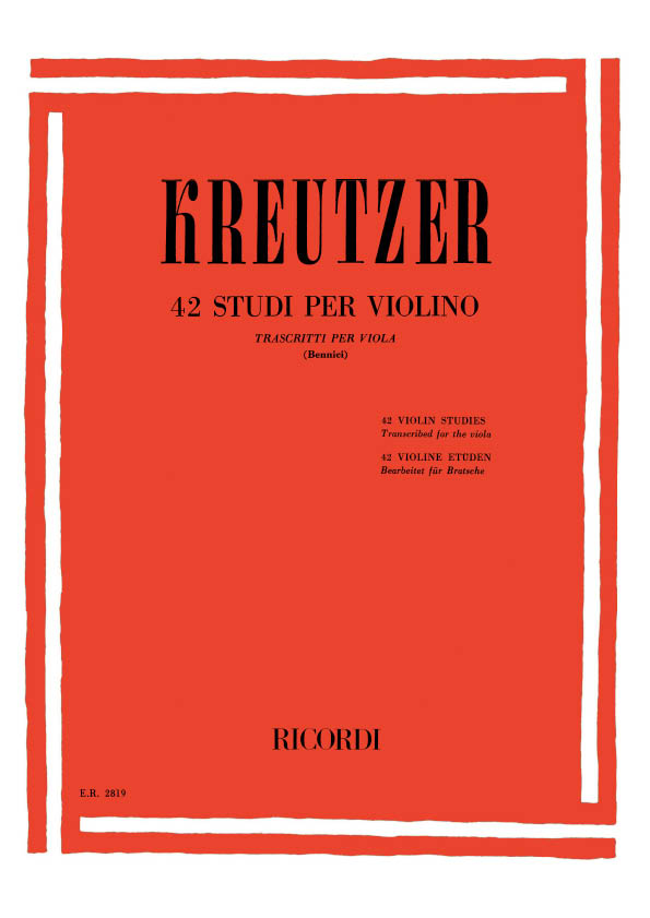 Studi per violino