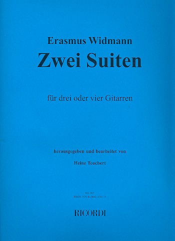 2 Suiten für 3-4 Gitarren