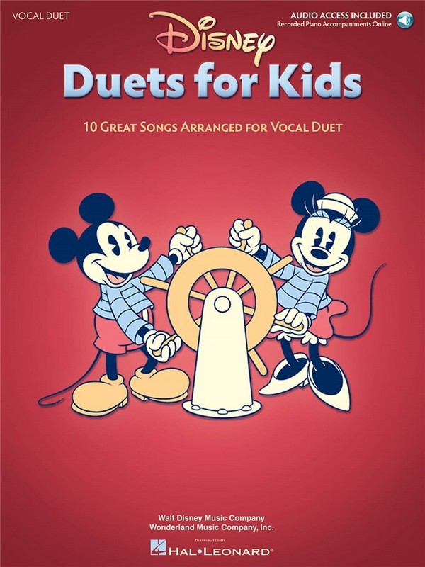 Disney Duets for Kids (+Audio Online Access):